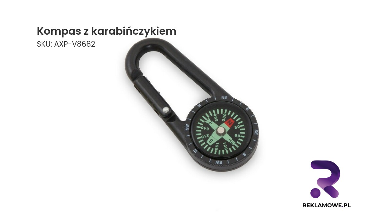 Kompas z karabińczykiem