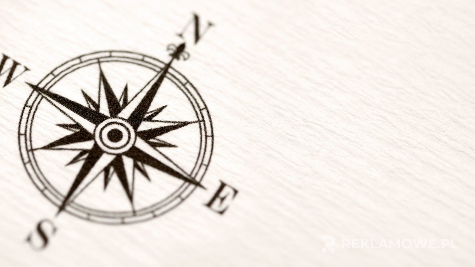 Kompas reklamowy wskaźnik dla firmy