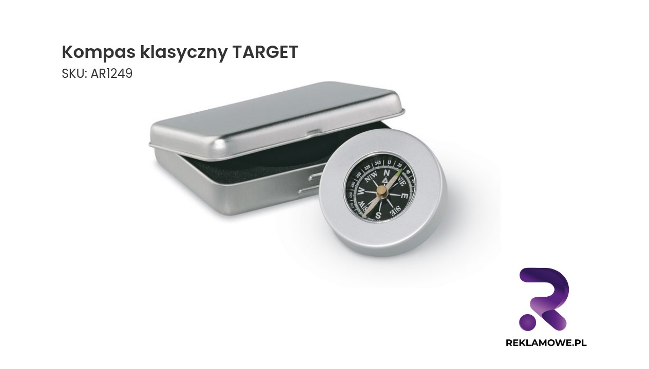 Kompas klasyczny TARGET – precyzyjny kompas turystyczny