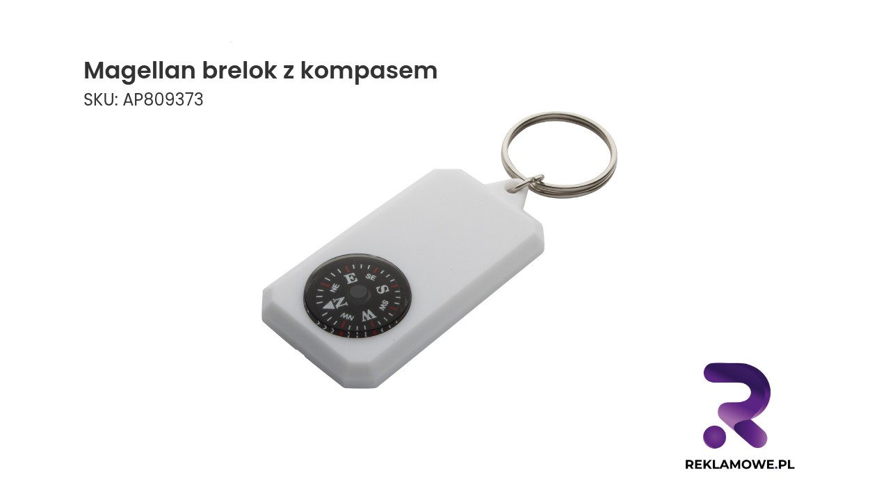 Magellan brelok z kompasem Magellan brelok z kompasem - praktyczny brelok turystyczny z kompasem